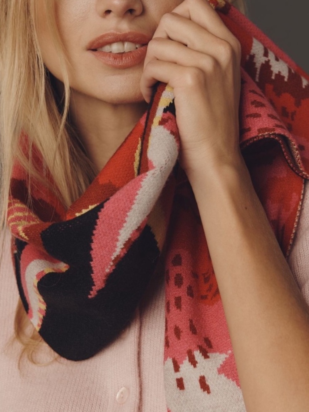 NWOT Farm Rio scarf.  Never worn. 82”x 14” - Picture 2 of 7